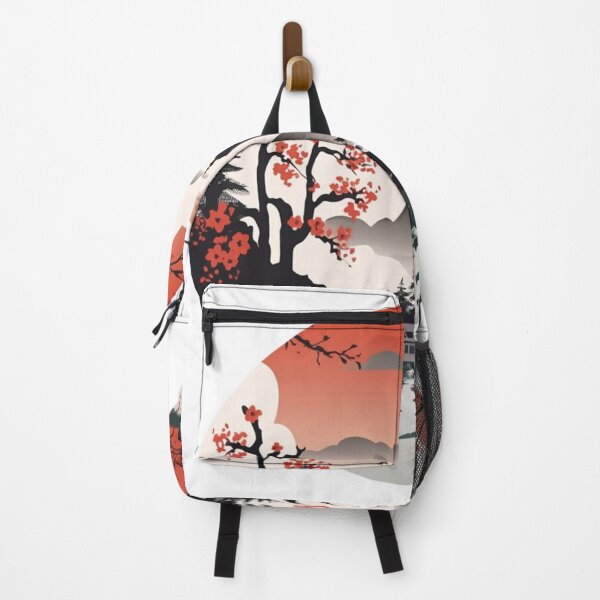 Item preview, Japanese landscape with pagoda on the lake shore designed and sold by Pflugart.