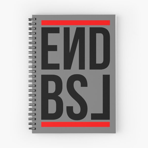Item preview, End BSL Text (Black and Red) designed and sold by scruffyjate.