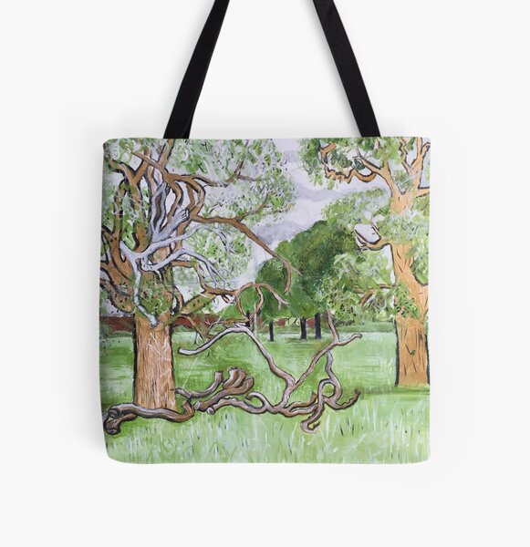 Growing Old With Grace All Over Print Tote Bag