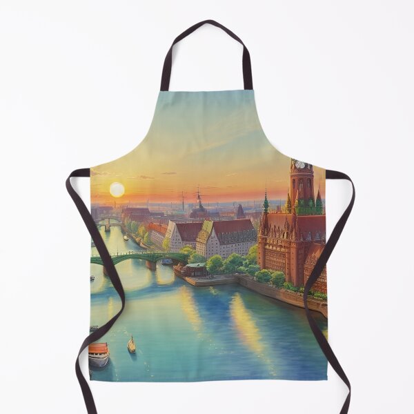 Item preview, FJP0104 - Hamburg City Illustration designed and sold by Futuriddle.