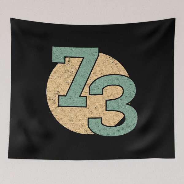 Item preview, 73, seventy-three, favourite number 73 designed and sold by bettercolors.