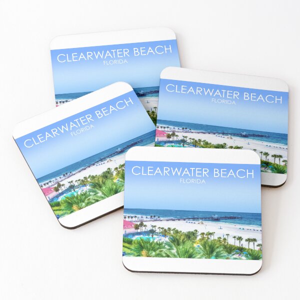 Item preview, Clearwater Beach, Florida, USA, Print designed and sold by summattodraw.