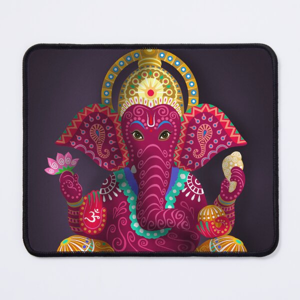 Item preview, Ganesh, Hindu God, Minimalistic Modern Art of Ganpati 3D design designed and sold by Shampa14.