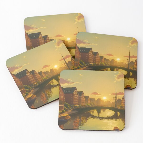 Item preview, FJP0106 - Moin Moin aus Hamburch (Hamburg City Illustration) designed and sold by Futuriddle.