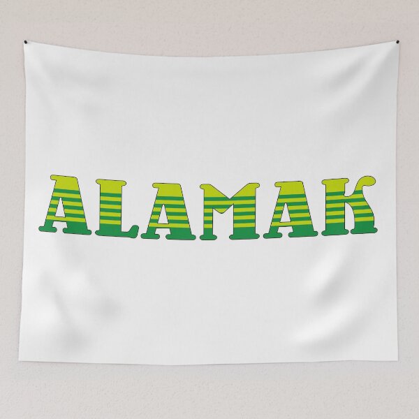 Item preview, Alamak Green designed and sold by UniqueDesignHub.