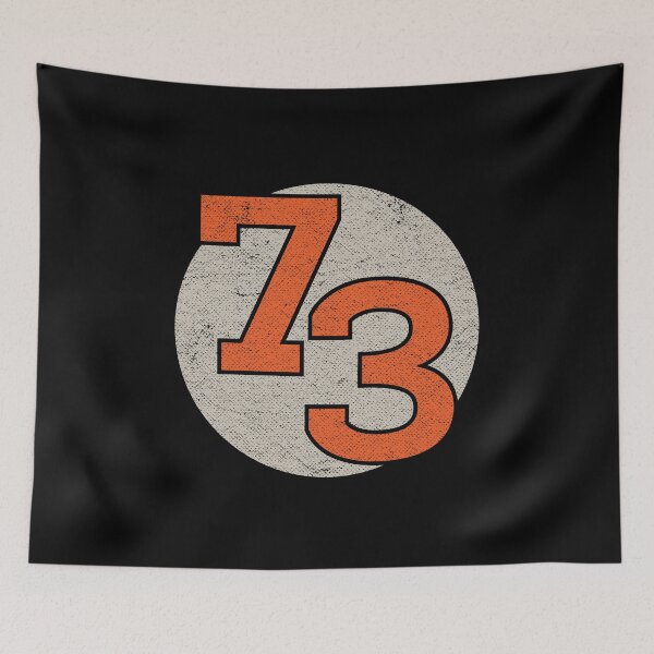 Item preview, 73, seventy-three, favourite number 73 designed and sold by bettercolors.