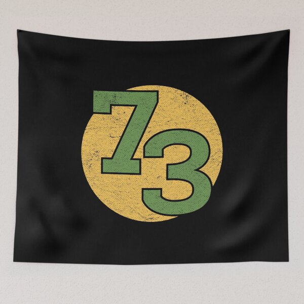 Item preview, 73, seventy-three, favourite number 73 designed and sold by bettercolors.