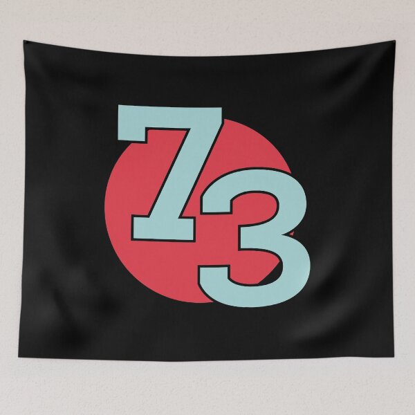 Item preview, 73, seventy-three, favourite number 73 designed and sold by bettercolors.