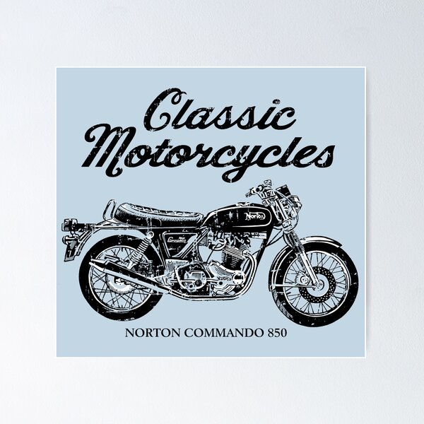 Norton Motorcycles Tvs Wall Art for Sale | Redbubble