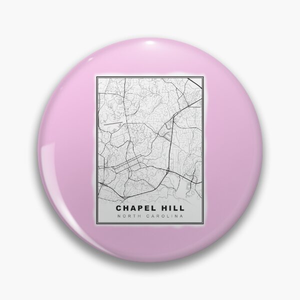 Artikelvorschau, Minimalistische Chapel Hill-Karte entworfen und verkauft von Tamas Das.