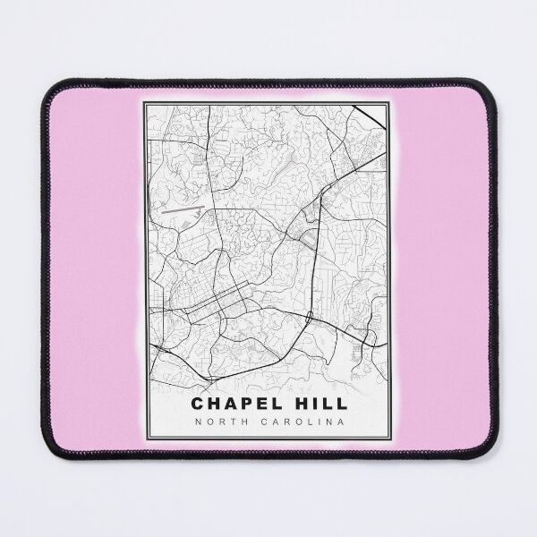 Item preview, Minimalist Chapel Hill Map designed and sold by Tamas Das.