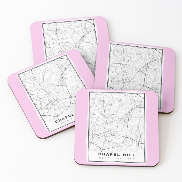 Item preview, Minimalist Chapel Hill Map designed and sold by Tamas Das.