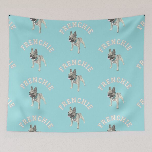 Item preview, Escuela de estilo universitario Frenchie designed and sold by barksandsqueaks.