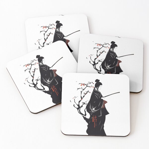 Item preview, Japanese landscape with samurai designed and sold by Pflugart.