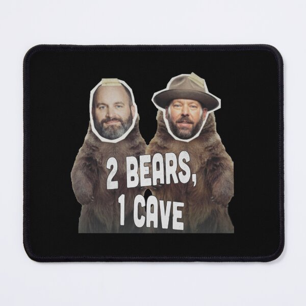 Item preview, 2 bears 1 cave funny gift Sticker  designed and sold by yayayoyog.