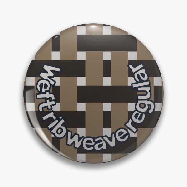 Item preview, Fabric Weave Types #04 - Weft Rib Weave Regular Pattern - Luxury Brown designed and sold by DesignCentrum.
