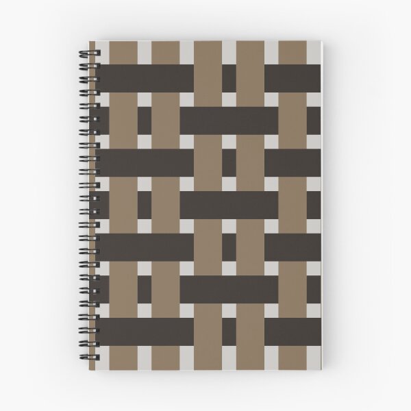 Item preview, Fabric Weave Types #04 - Weft Rib Weave Regular Pattern - Luxury Brown designed and sold by DesignCentrum.