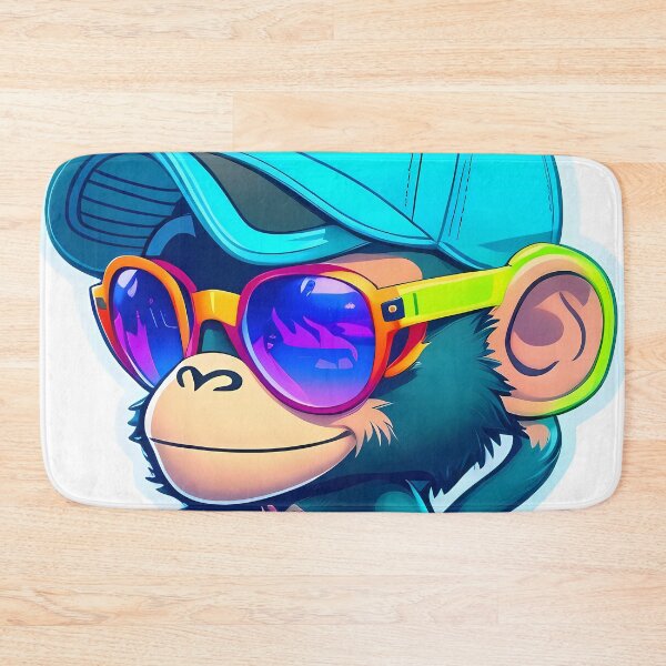 Item preview, Cute Neon Monkey designed and sold by Crazy4Graphics.