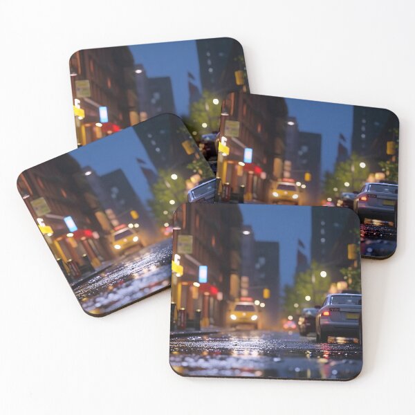 Item preview, Street city night, light bokeh, defocused background, cinematic designed and sold by Gabi.Media.