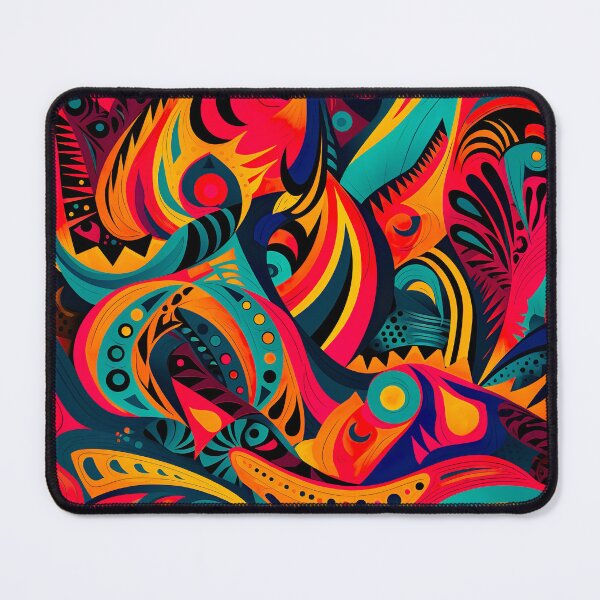 Item preview, Bold color-clash pattern designed and sold by miss-keysmash.