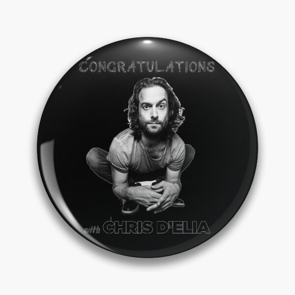 Item preview, Official Chris D'elia Congratulations Podcast Sticker  designed and sold by yayayoyog.