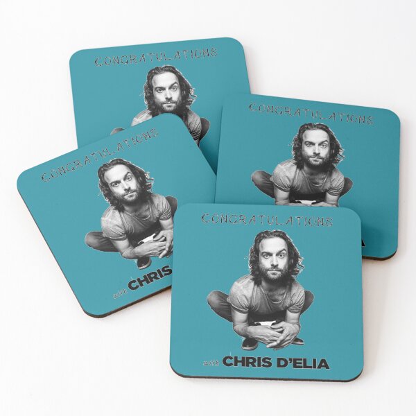 Item preview, Official Chris D'elia Congratulations Podcast Sticker  designed and sold by yayayoyog.