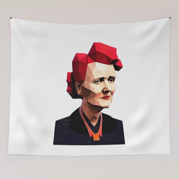 Item preview, Marie Curie in Black Dress designed and sold by PolygonXYZ.