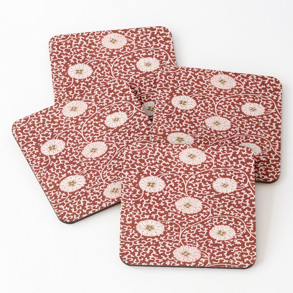Item preview, Chinese Red Floral Pattern By Owen Jones designed and sold by Tamas Das.