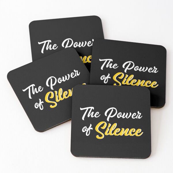 Item preview, The Power Of Silence designed and sold by bettercolors.