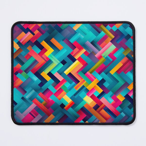 Item preview, Bold color-clash pattern designed and sold by miss-keysmash.