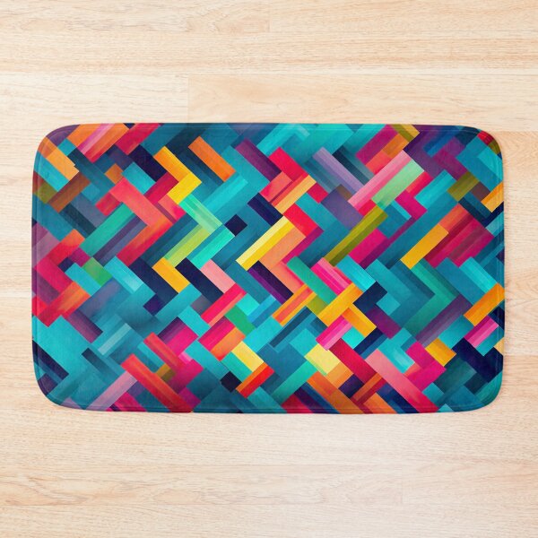 Item preview, Bold color-clash pattern designed and sold by miss-keysmash.