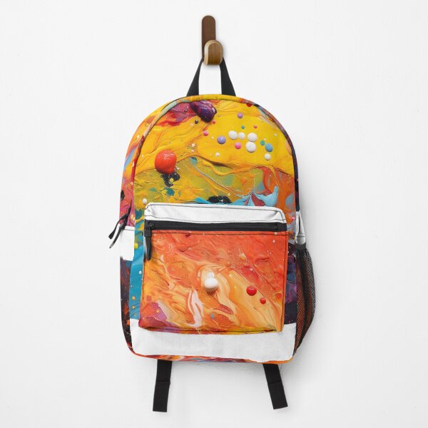 Item preview, An abstract painting filled with vibrant colors, swirls, and bold brushstrokes designed and sold by Gabi.Media.
