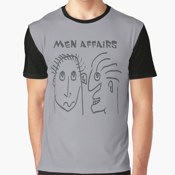Men Affairs - mate, friends, funny,  men talking Grafik T-Shirt