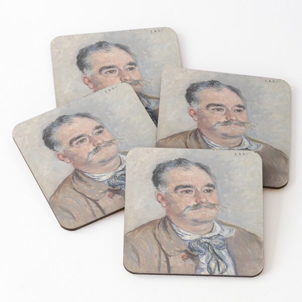 Item preview, Portrait of Monsieur Coquette, Father by Claude Monet designed and sold by Tamas Das.