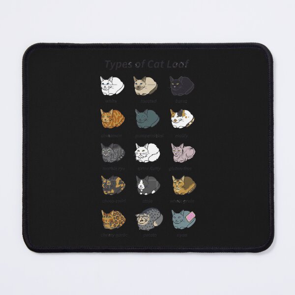 Item preview, The Types of Cat Loaf designed and sold by AubreyWollerJ.