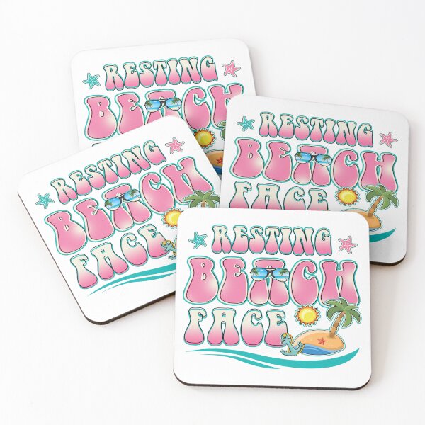 Item preview, Resting Beach Face, Tropical Summer Vibes, Beach Vibes designed and sold by desireedickens.