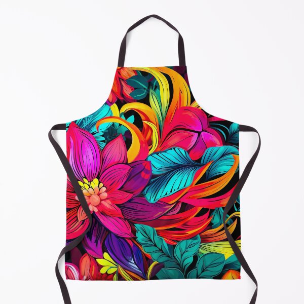 Item preview, Bold color-clash pattern - flower designed and sold by miss-keysmash.