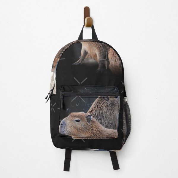 Item preview, Three Capybaras and Moon Funny Capybara Humor Parody designed and sold by AubreyWollerJ.