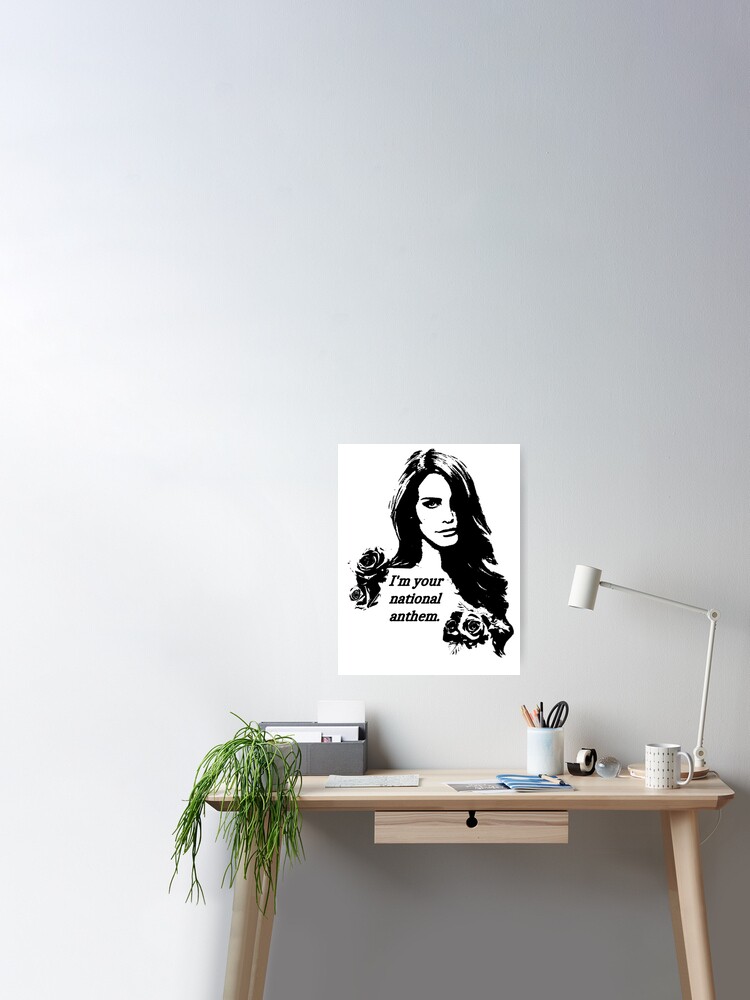 Lana Del Rey Poster Wall Art Modern - iTeeUS