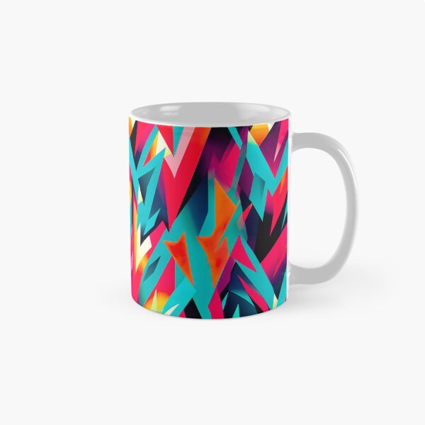Item preview, Bold color-clash pattern designed and sold by miss-keysmash.
