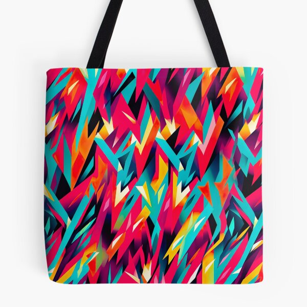 Item preview, Bold color-clash pattern designed and sold by miss-keysmash.