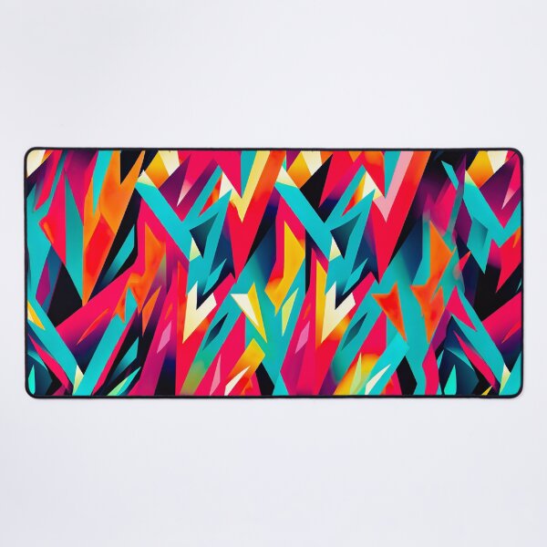 Item preview, Bold color-clash pattern designed and sold by miss-keysmash.