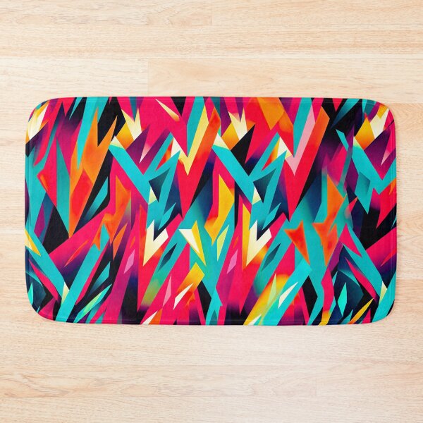 Item preview, Bold color-clash pattern designed and sold by miss-keysmash.