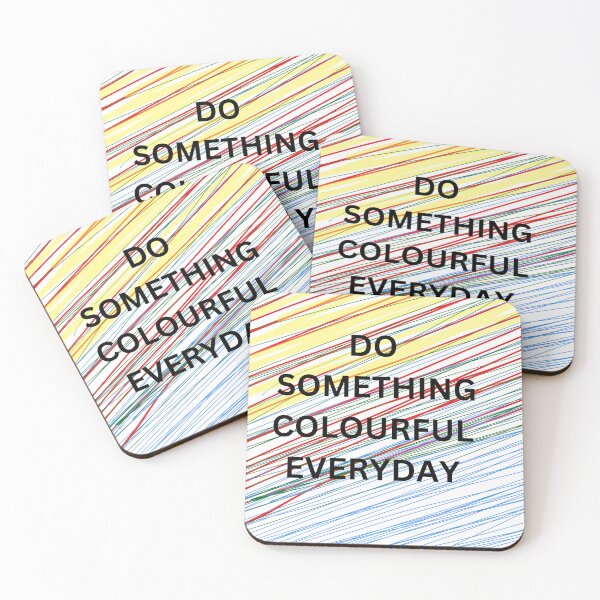 Item preview, DO SOMETHING COLOURFUL EVERYDAY designed and sold by Aryan Soni.