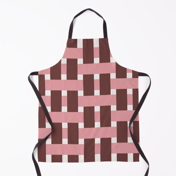 Item preview, Fabric Weave Types #04 - Weft Rib Weave Regular Pattern - Ivory and Rose designed and sold by DesignCentrum.