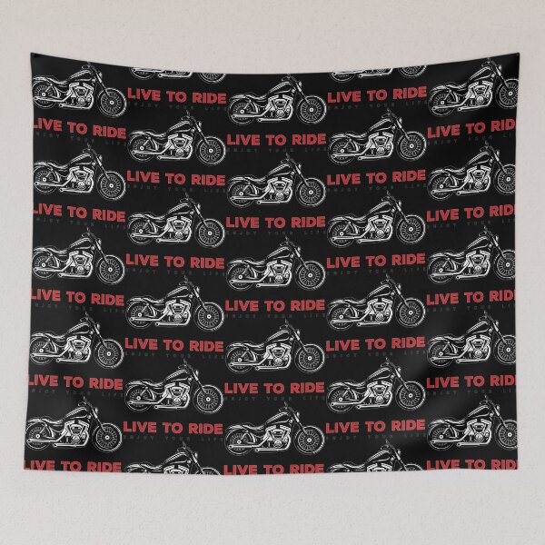 Item preview, Live To Ride designed and sold by metalcharisma.
