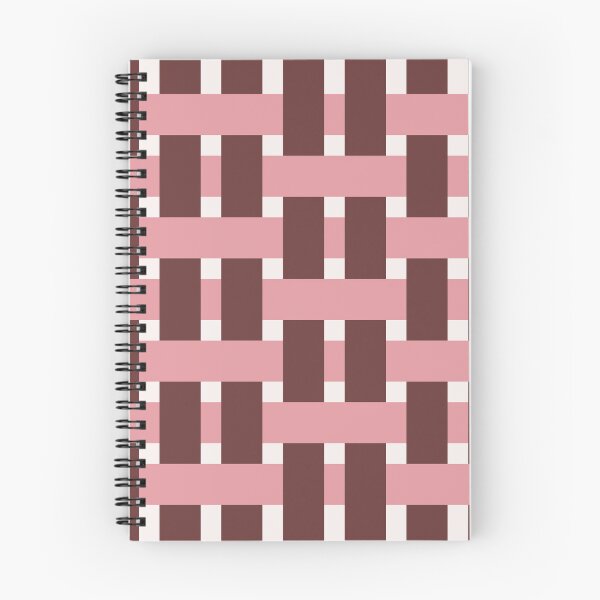 Item preview, Fabric Weave Types #04 - Weft Rib Weave Regular Pattern -  Ivory and Rose designed and sold by DesignCentrum.