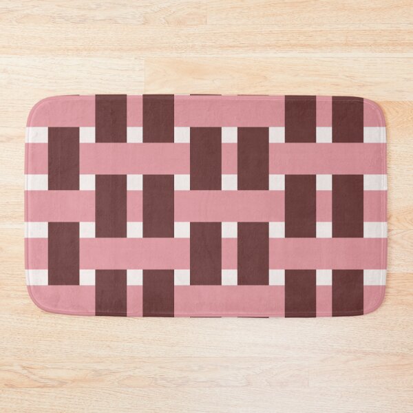 Item preview, Fabric Weave Types #04 - Weft Rib Weave Regular Pattern -  Ivory and Rose designed and sold by DesignCentrum.