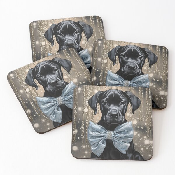 Item preview, Black Great Dane designed and sold by Nocturne  Paws.