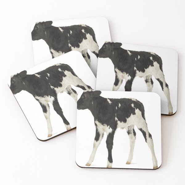 Item preview, Long legged dairy cow standing alone designed and sold by JoseIrwin55.
